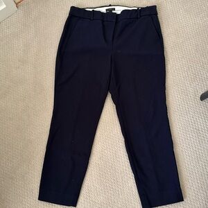 Jcrew Cameron Pants - Navy Size 14
